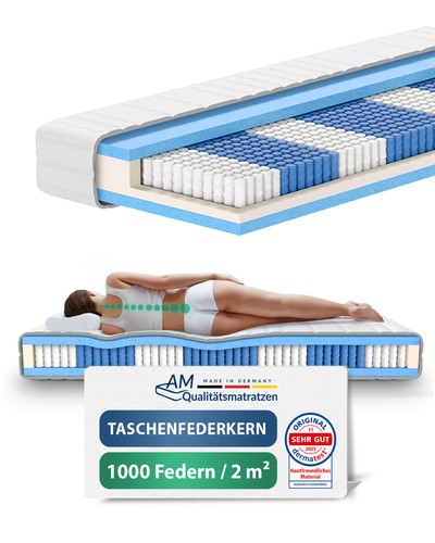 1000 federn taschenfederkern - 1000,